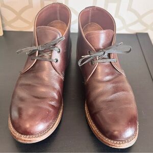 Red Wing Shoes Brown Chukka Boots